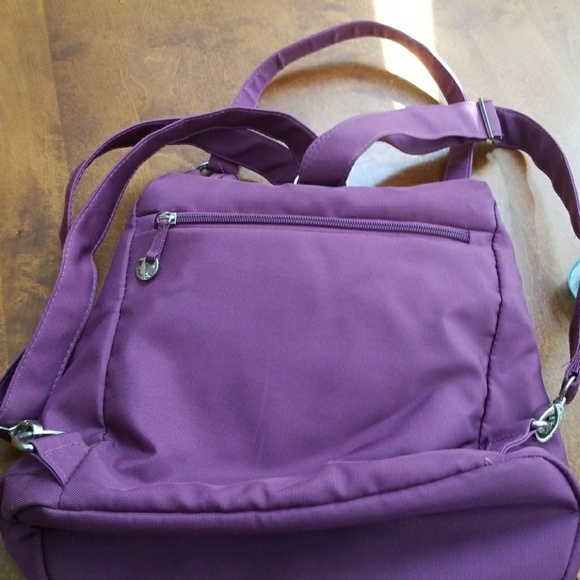 Quilted Purple Backpack - Picture 7 of 12